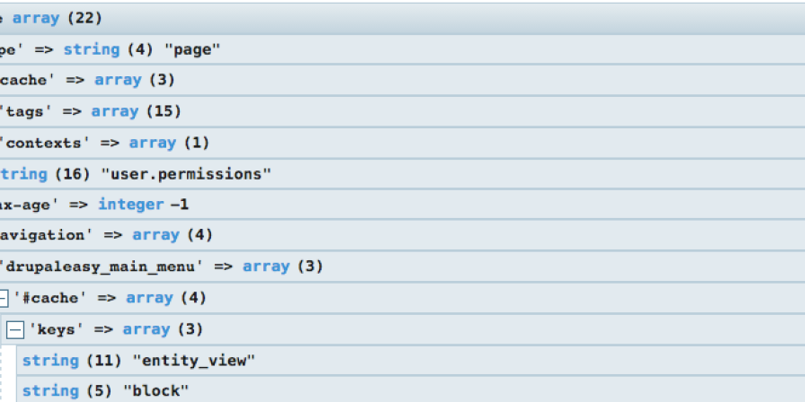 Kint output