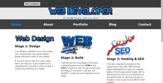 Portfolio site Portfolio site